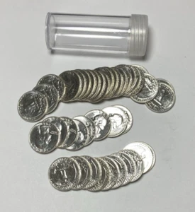 1955-D Washington Quarter BU Roll 40 Coins - Picture 1 of 1