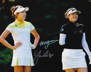 HANNAH GREEN YEALIMI NOH AUTO'D SIGNED 8X10 PHOTO LPGA TOUR SOLHEIM CUP CHAMP - Picture 1 of 1
