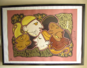 DEREK TRUCKS BAND SPRING SUMMER TOUR 2005 - #34/350 - 6 BAND MEMBERS' SIGNATURES - Picture 1 of 10