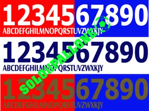 kit nome + numero x maglia catania 05/13 legea givova bianco blu royal e oro - Foto 1 di 1