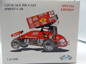 1997 1/25 Diecast GMP SPRINT CAR Bobby Adamson #2a Burger King / Tri-R (RTC1145) - Picture 1 of 8