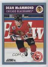 1992-93 Score Canadian Dean McAmmond #469 Rookie RC