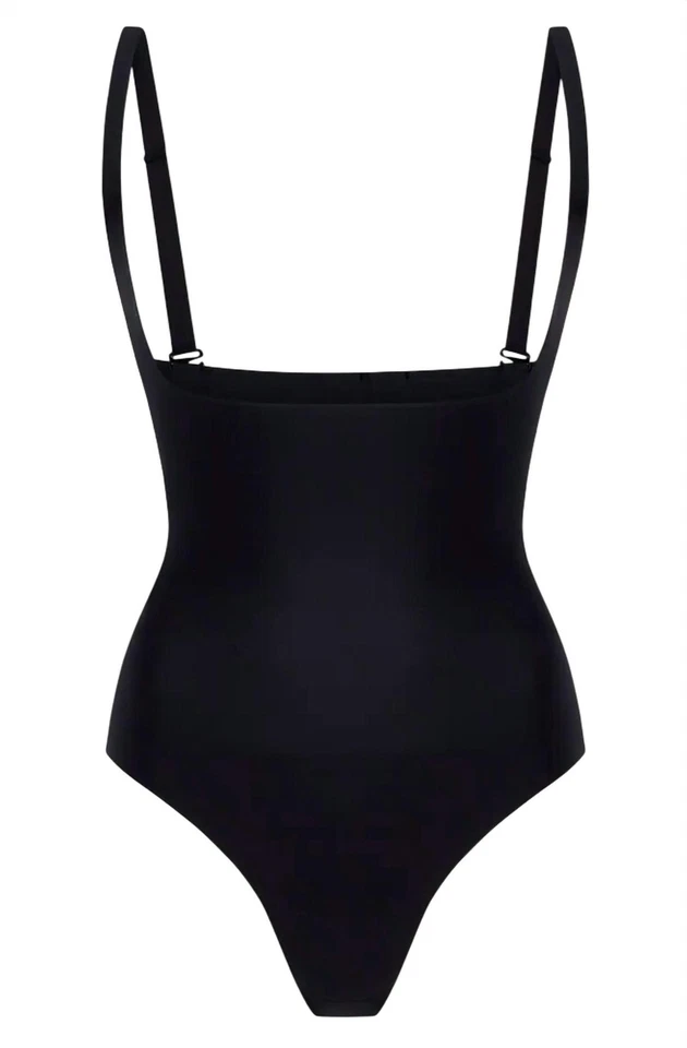 Body para mujer Commando Zone suavizante busto abierto negro Foto 1 de 1