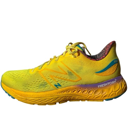 New Balance Sneaker Uomo Giallo Blu Fresh Foam X 880V12 Scarpa Running Atletica