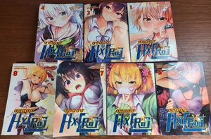 Set serie manga Super Hxeros inglese (volumi 1-8 mancanti vol 2) lotto di 7 - Foto 1 di 22