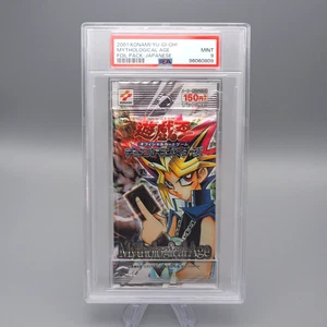 Yu-Gi-Oh PSA9 Mythological Age MA Unopened Sealed Pack 2001 Japanese PS551 - Picture 1 of 3