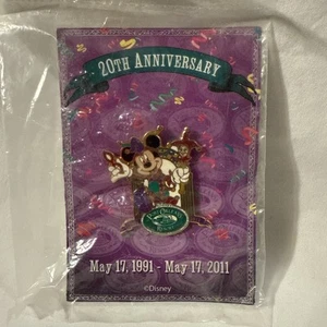 Difícil de Encontrar LE Disney Pin Cast Port Orleans Mickey Mouse como Bufón 20 Aniversario - Imagen 1 de 3