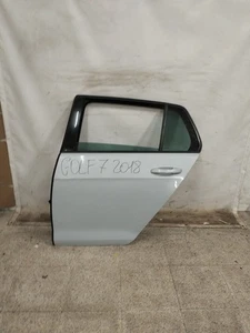 Sportello Portiera Porta Posteriore Sinistro Sx Volkswagen Golf 7 2018 - Foto 1 di 3