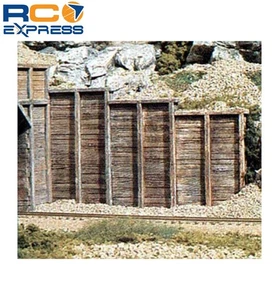 Woodland Scenics HO Retaining Wall Timber 3 WOOC1260 - Picture 1 of 1