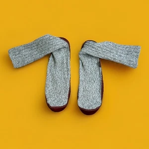 Calcetines deportivos originales de lana y cuero ACORN, talla X-grande para hombre 14-15 - Imagen 1 de 5