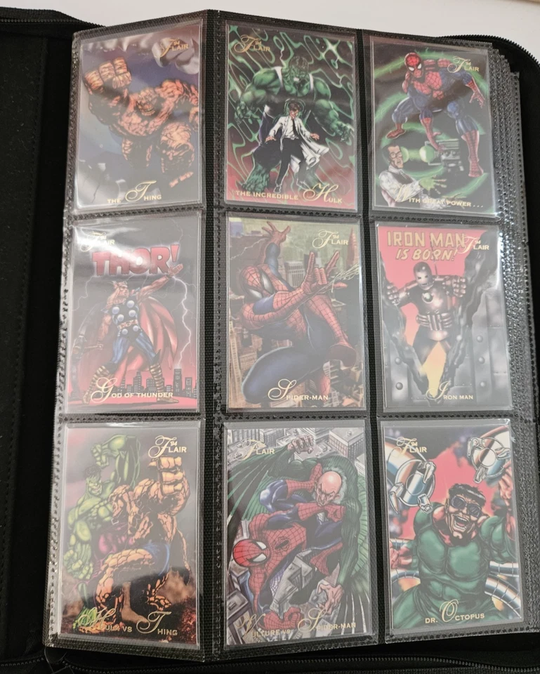 1994 Flair Marvel Annual Complete Set 150 Cards Wolverine Thor Spider-Man - Image 1 of 4
