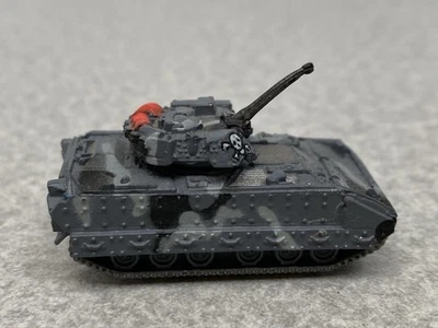 Micro Machines Military M2A2 Bradley Tank Grey Black Camo Galoob Vintage - Image 1 of 4