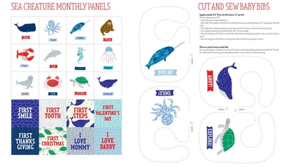 Ahoy 48240-11 Milestone & Bib 24" Panel - Image 1 of 4