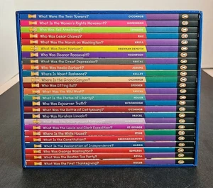 Who is? What Is? America Collection Boxed Set 25 Books Great Condition  - Picture 1 of 10