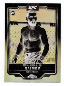 2025 Topps Chrome UFC Negative Refractor MUHAMMADJON NAIMOV - Bild 1 von 2