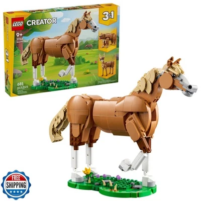 LEGO Creator 3 in 1 Beautiful Horse Building Toy for Kids - Learning Toy for  - Image 1 of 4