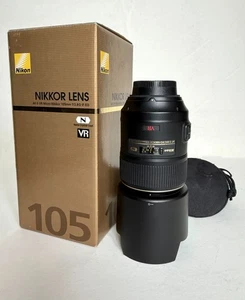 Nikon Micro NIKKOR 105mm f/2.8G AF-S VR IF-ED Lens in Clean, Excellent Condition - Picture 1 of 9