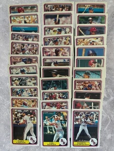 1987 Topps Boardwalk & Baseball Top Run Makers 33 Karten Set Ripken Mattingly - Bild 1 von 3
