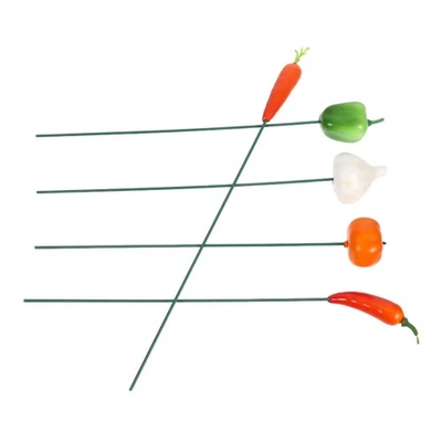 5 Pcs Gartenstab Gartenornament Künstliches Gartendekoration Im Freien - Bild 1 von 4