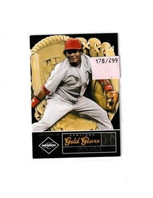 2011 Limited #3 Erick Aybar #ed 178/299 NM+ Condition Combined Shipping Availabl - Image 1 of 2