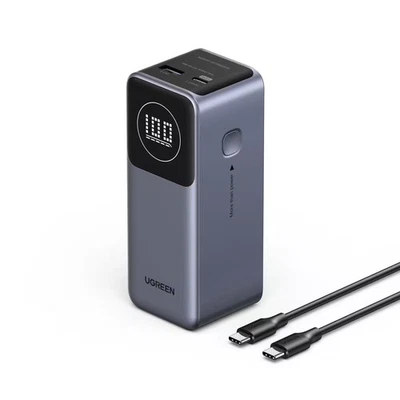 UGREEN - Nexode 100W 12000mAh Power Bank with Smart Display, Portable Charger... - Image 1 of 4