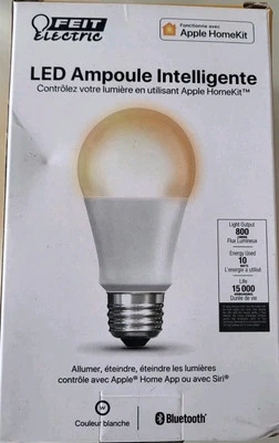 Feit Electric 10 Watt- White Color- E26 LED Smart Light Bulb  - Image 1 of 4