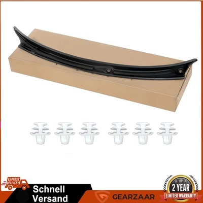 Windlauf Scheibenwischer 51718208483 für BMW 3-Serie E46 M3 Schwarz Vorne Auto - Bild 1 von 4