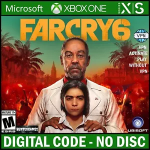 FAR CRY 6 (Xbox One, Serie X|S) CLAVE Región Argentina ☑VPN Global ☑ Sin Disco - Imagen 1 de 9