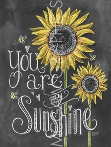 Your Are My Sunshine, Lily and Val, Wall Decor Art Print 14" x 11" 4407 - Picture 1 of 1