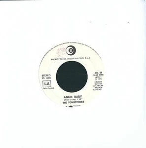 45 GIRI     THE TOMBSTONES / ELTON JOHN BAND – ANGIE BABY / PHILADELPHIA FREEDOM - Picture 1 of 2