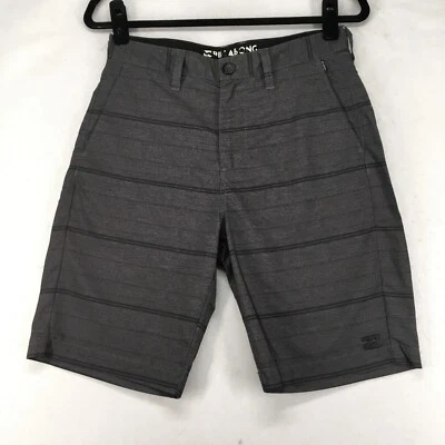 Pantalones Cortos Híbridos BILLABONG SUMERGIBLES Para Hombres Talla 28 Elastano Rayas Gris Entrepierna 9 Foto 1 de 4