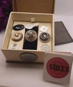 Anillo STAXX INTERCAMBIABLE EN CAJA Plata de Ley 1 Anillo 10 Piezas TALLA 8 - Imagen 1 de 6
