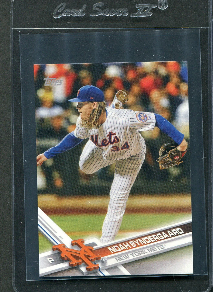 2017 Topps MINI Noah Syndergaard #555 Mets - Image 1 of 1