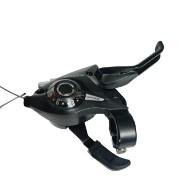 Shimano Altus ST-EF51 8 Speed Ezi Fire Shifter With Gear Cables Fit Folding Bike - Image 1 of 4