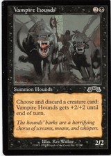 Vampire Hounds *Common* Magic MtG x1 Exodus MISPRINT (color)