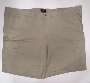 Dockers Tech Cargo Shorts Men's 52 Big & Tall Beige Moisture Wicking Breathable - Picture 1 of 10