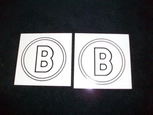 Farmall B Model Letter -vinyl - Picture 1 of 1