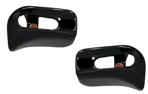 Coppia Copriparasole Coppia per Mercedes SL R129 A124 Metallo Nero - Foto 1 di 3