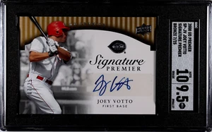 UD Premier Joey Votto RC 2008 automático 'Signature Premier' bronce #7/25 SGC 10 | 9,5 - Imagen 1 de 3