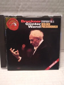 GUNTER WAND BRUCKNER Symphony No. 5 Berlin Phil. CD 1997 RCA Red Seal/BMG MINT - Picture 1 of 6