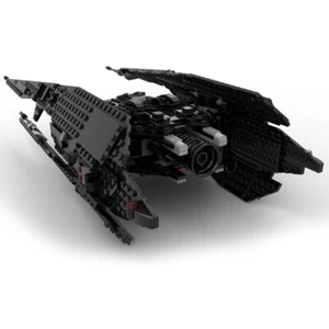 MOC-34444 Kylo Ren's TIE Silencer with Stand and Interior 740 Pieces - Picture 1 of 7