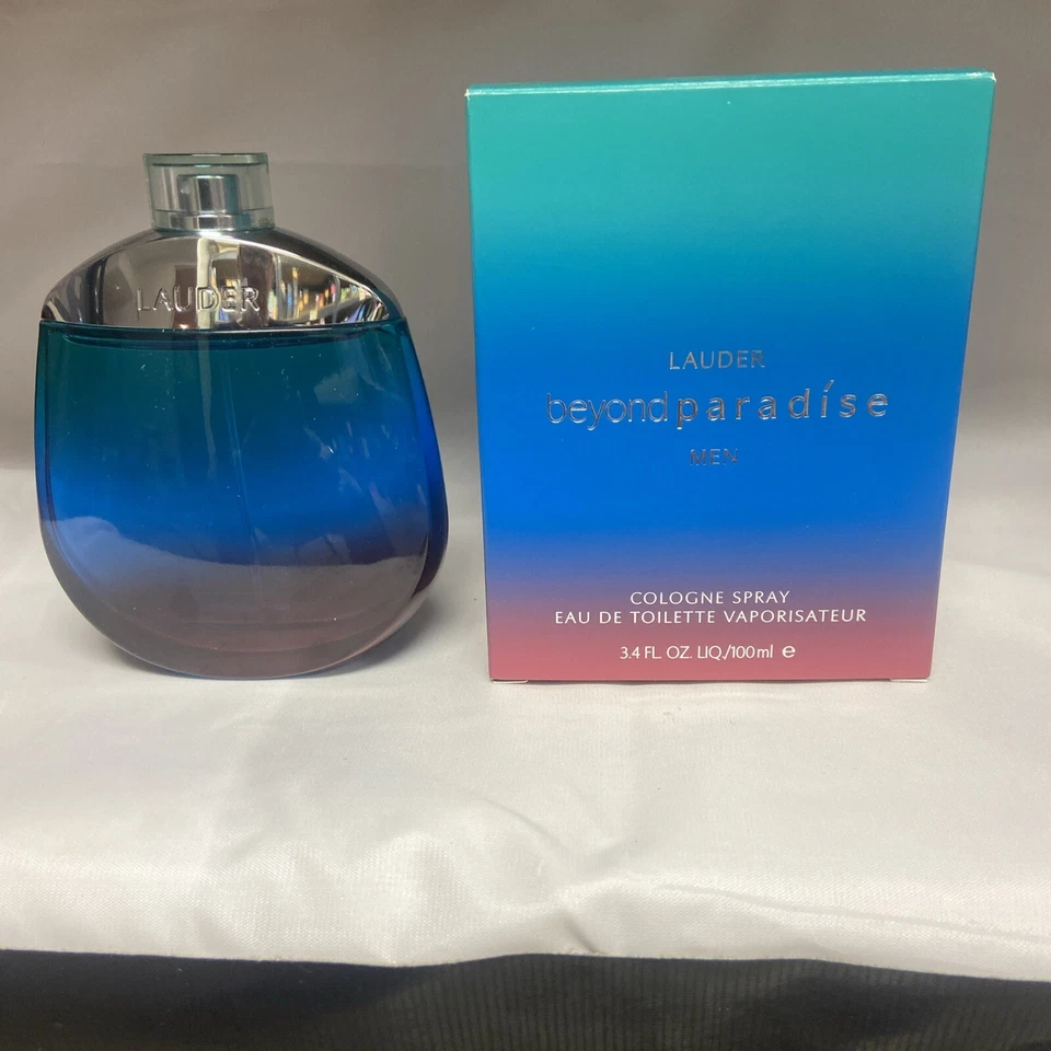 Lauder BEYOND PARADISE MEN Colonia Spray 3.4 fl oz Nuevo en Caja Foto 1 de 4