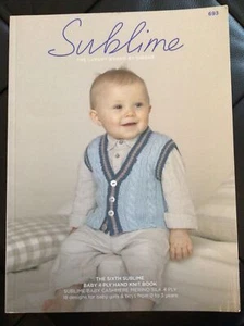 The Sixth Sublime Baby 4-lagiges Designbuch 18 Strickmuster für Babys 0-3 Jahre - Bild 1 von 11