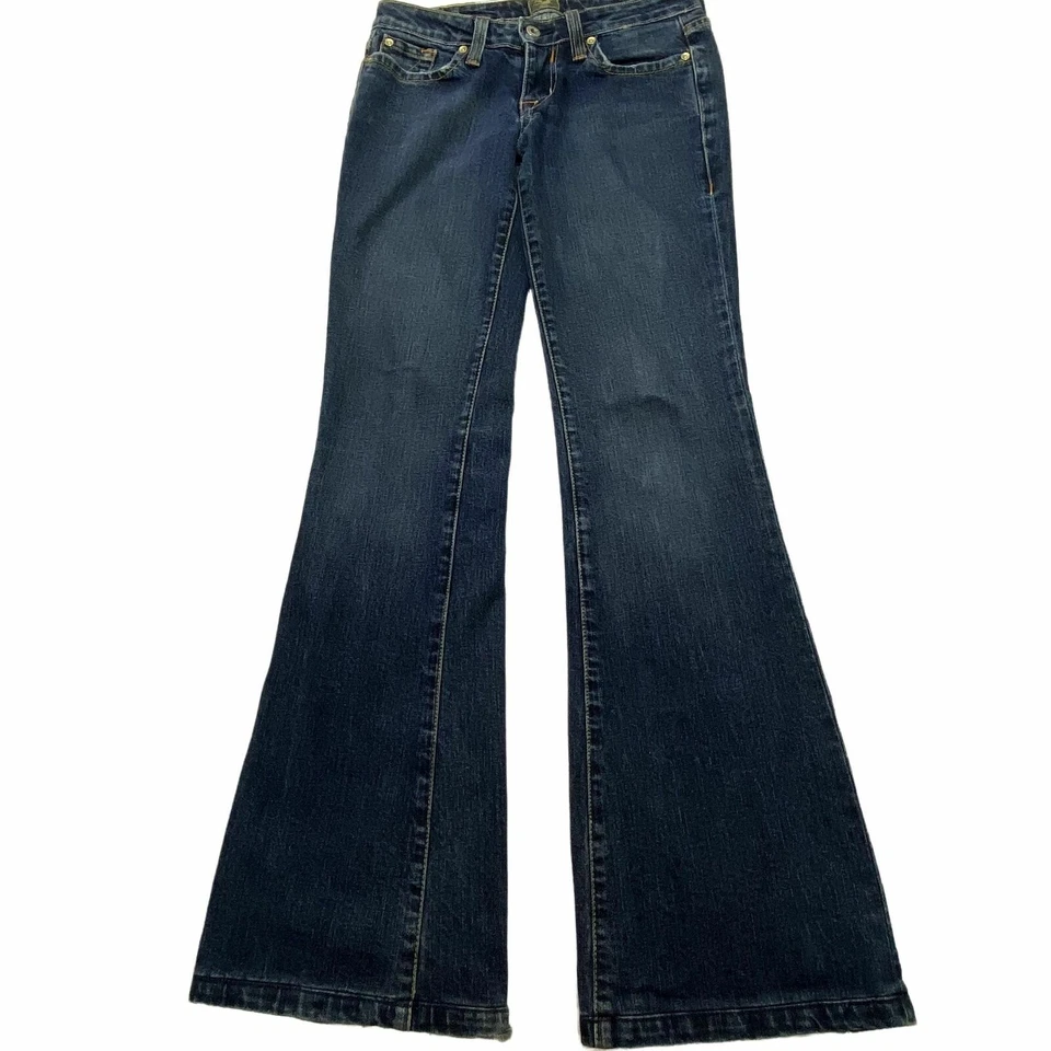 Kasil Pantalones Vaqueros Corte Bootcut Pierna Mujer Talla 27 Azul Oscuro Foto 1 de 4