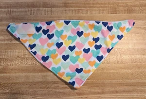 Babero Greenbriar International Bebé Niña Terry Corazones Multicolor - Imagen 1 de 1
