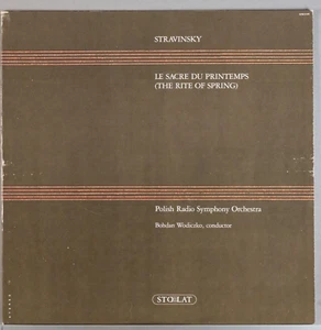 POLISH RADIO SYMPHONY ORCHESTRA The Rite Of Spring 1977 LP Vinyl EX/VG+ SZM 0106 - Foto 1 di 5