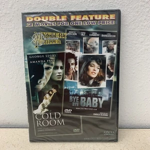 New DVD Cold Room Bye Bye Baby Double Feature Sealed Brigette Nielson Movie Film - Picture 1 of 3