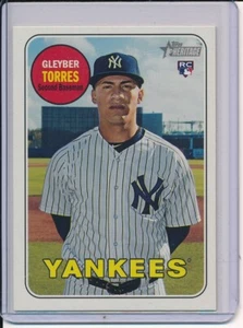 2018 Gleyber Torres Topps Heritage High Number Rookie Rc #603 - Imagen 1 de 1