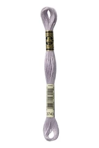 DMC Embroidery Floss 100% cotton 8.7 yds - Light Antique Violet NEW, #3743 - Picture 1 of 1