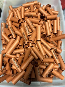 10x Quarter Paper Wrap/Tube/Roll $10 - Pre-Crimped - New Old Stock Vintage Rolls - Picture 1 of 1